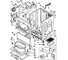 Kenmore 11097590140 cabinet diagram
