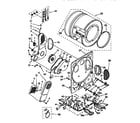 Kenmore 11098575110 dryer bulkhead diagram