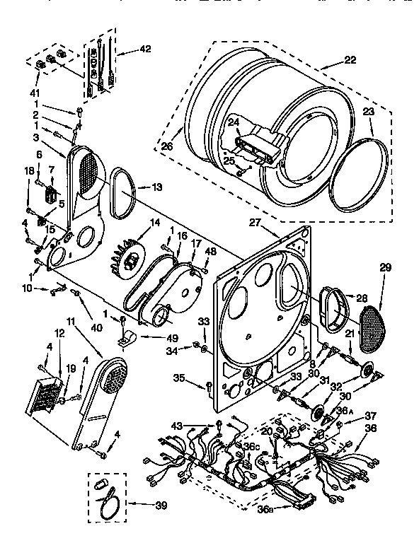 Dryer bulkhead