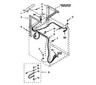 Kenmore 11098575110 dryer support and washer diagram
