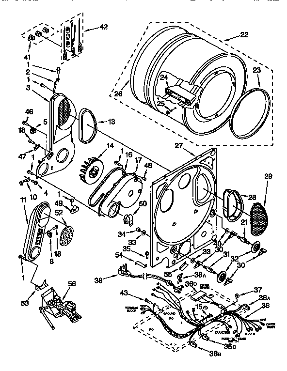 Dryer bulkhead