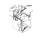 Kenmore 11099575110 dryer support and washer diagram