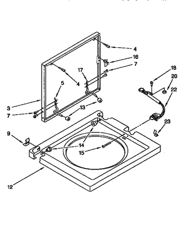Washer top and lid