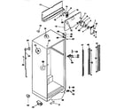 Kenmore 2539348400 cabinet parts diagram