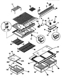 Separator and shelves
