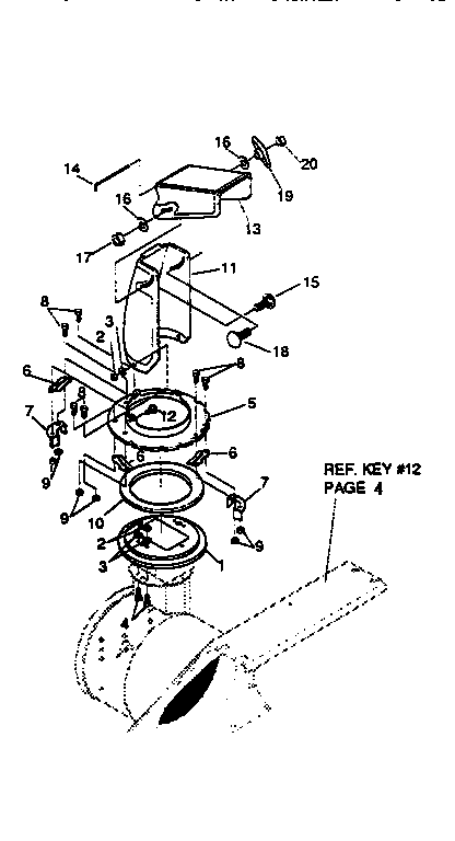 Discharge chute