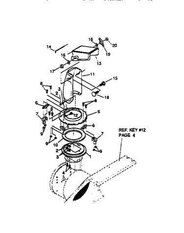 Discharge chute