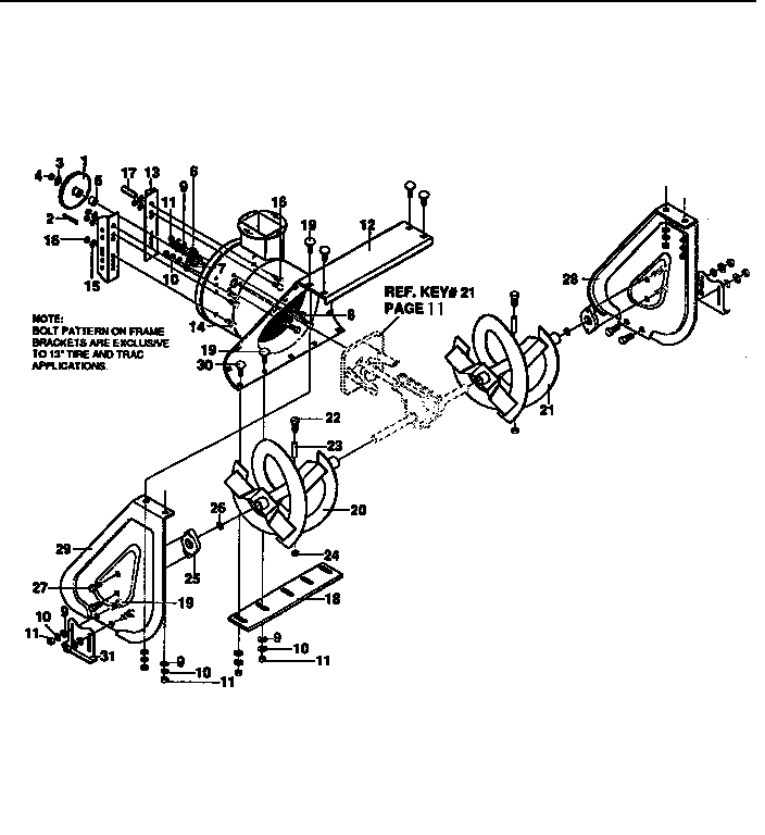 Auger housing assembly