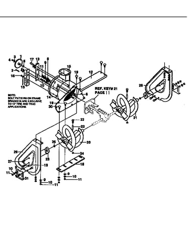 Auger housing assembly
