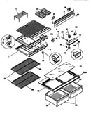 Separator and  shelves