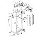 Kenmore 2539758400 cabinet parts diagram