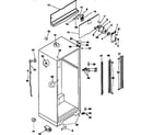 Kenmore 2539348740 cabinet parts diagram