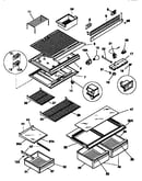Separator and shelves