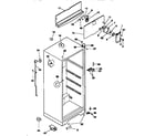 Kenmore 2539343010 cabinet parts diagram