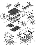 Separator and shelves