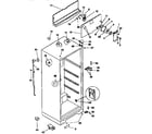 Kenmore 2539346480 cabinet parts diagram