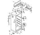 Kenmore 2539346420 cabinet parts diagram