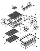 Separator and shelves