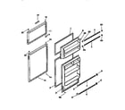 Kenmore 2539345080 doors diagram