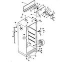 Kenmore 2539345000 cabinet parts diagram