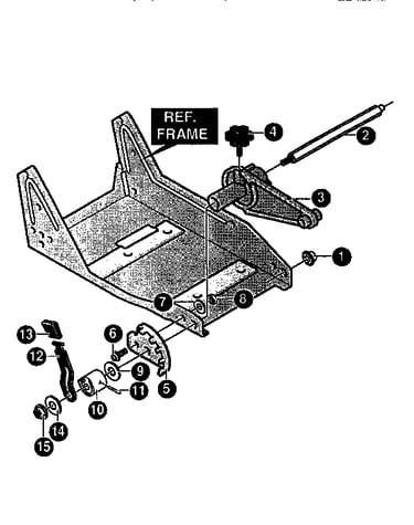 Height adjustment lever