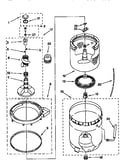 Agitator, basket & tub