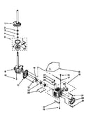 Brake,clutch,gearcase,motor&pump
