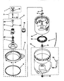 Agitator, basket & tub