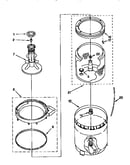 Agitator, basket & tub