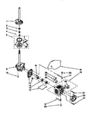 Brake,clutch,gearcase,motor&pump