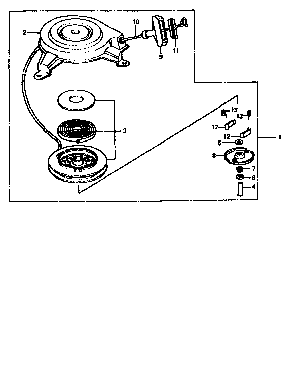 Recoil starter