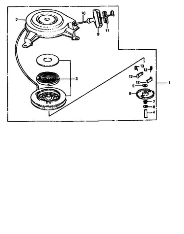 Recoil starter