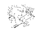 Craftsman 917252551 brake/rear mower lift assembly diagram