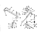 Craftsman 917252551 mower lift lever diagram