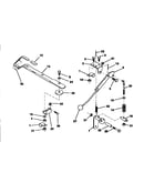 Mower lift lever