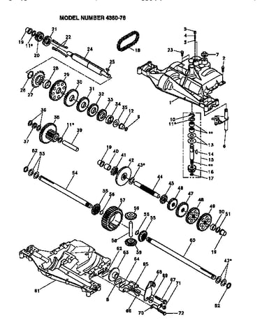 Dana transaxle