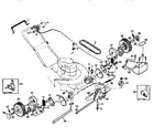 Craftsman 917374740 drive assembly diagram