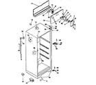 Kenmore 2539658090 cabinet parts diagram