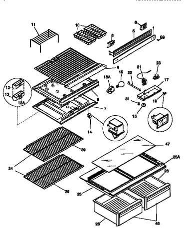 Shelves and accessories