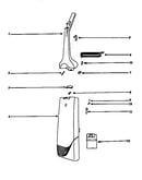 Handle and bag housing
