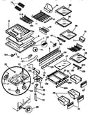 Refrigerator cabinet parts
