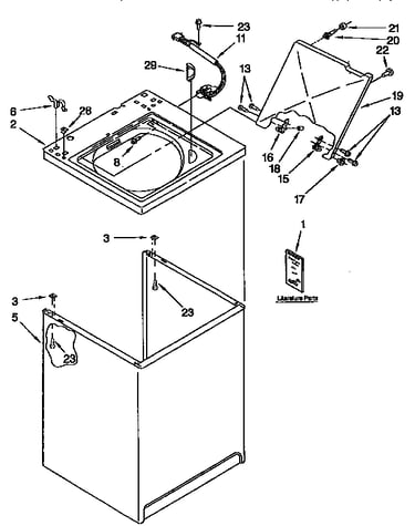 Top & cabinet