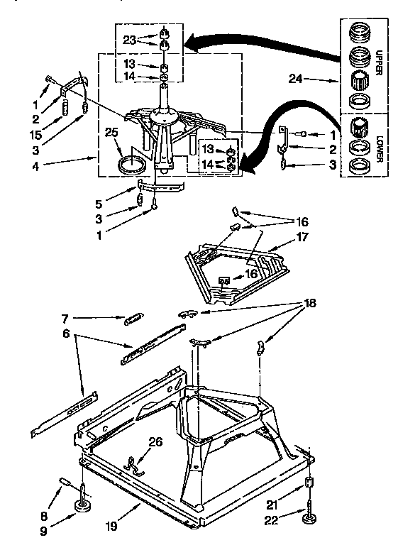 Machine base