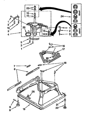 Machine base