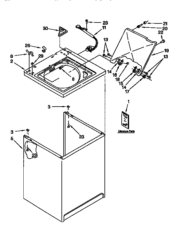 Top & cabinet