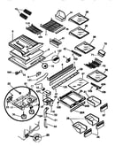 Refrigerator cabinet parts