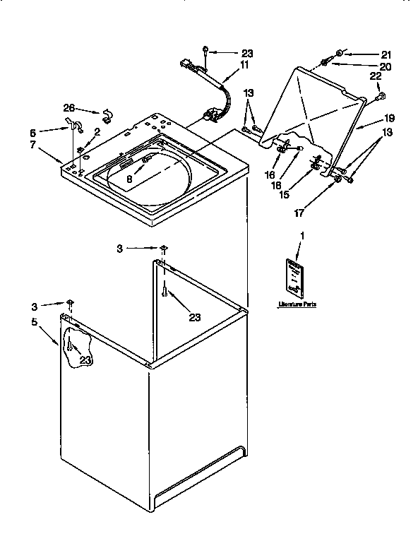 Top & cabinet