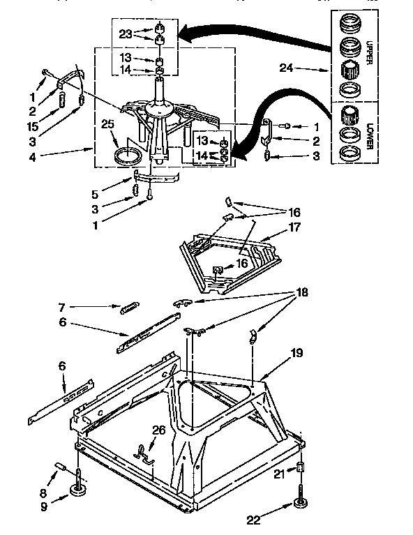 Machine base