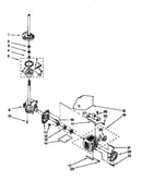 Brake,clutch,gearcase,motor&pump