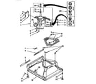 Kenmore 11091554110 machine base diagram